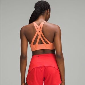 Lululemon Orange Sports Bra 36D